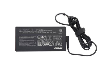 ASUS Laptop Charger 120W 20V 6A Original Adapter (4.5 mm x 3.0 mm) (1 Yr Warranty) (Power Cord Included) Model : ADP-120VH B