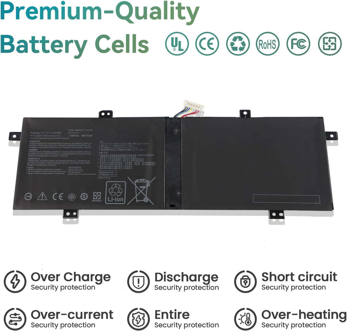 ASUS V431FA - C21N1833 Original Laptop Notebook Battery (1 Yr Warranty)