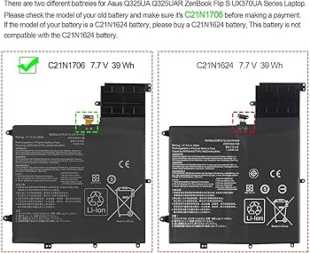 ASUS UX370UAR - C21N1706 Original Laptop Notebook Battery (1 Yr Warranty)