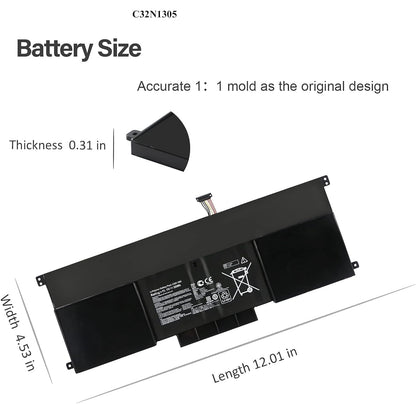 ASUS Zenbook UX301L - C32N1305 Original Laptop Notebook Battery (1 Yr Warranty)