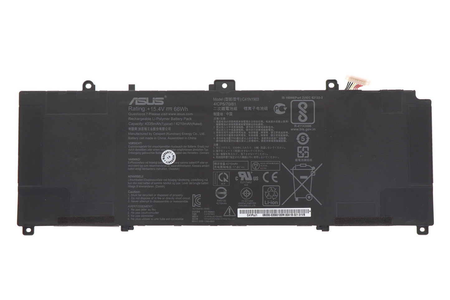 ASUS ExpertBook B9450FA - C41N1903 Original Laptop Notebook Battery (1 Yr Warranty)