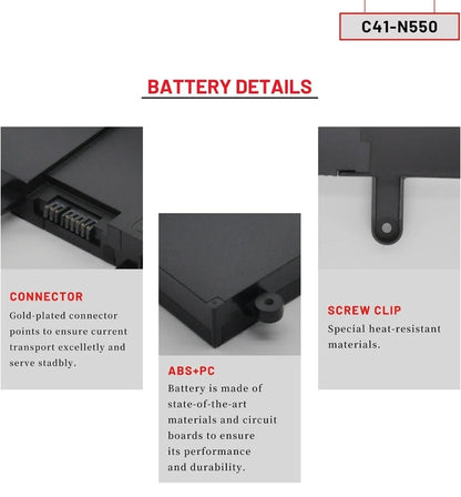 ASUS Q550JA - C41-N550 Original Laptop Notebook Battery (1 Yr Warranty)