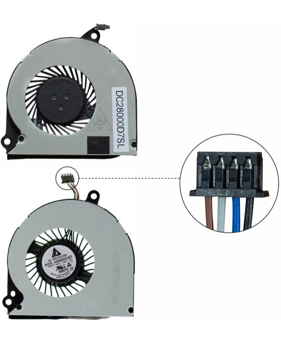 Original FAN Dell Latitude E7420 P/N : 006PX9 , 06PX9