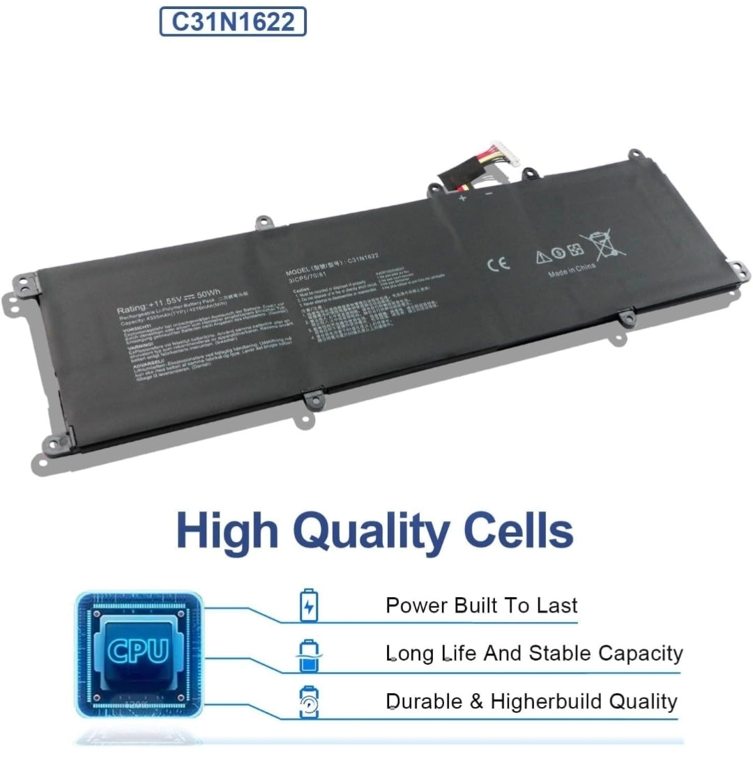 ASUS UX530UQ - C31N1622 Original Laptop Notebook Battery (1 Yr Warranty)