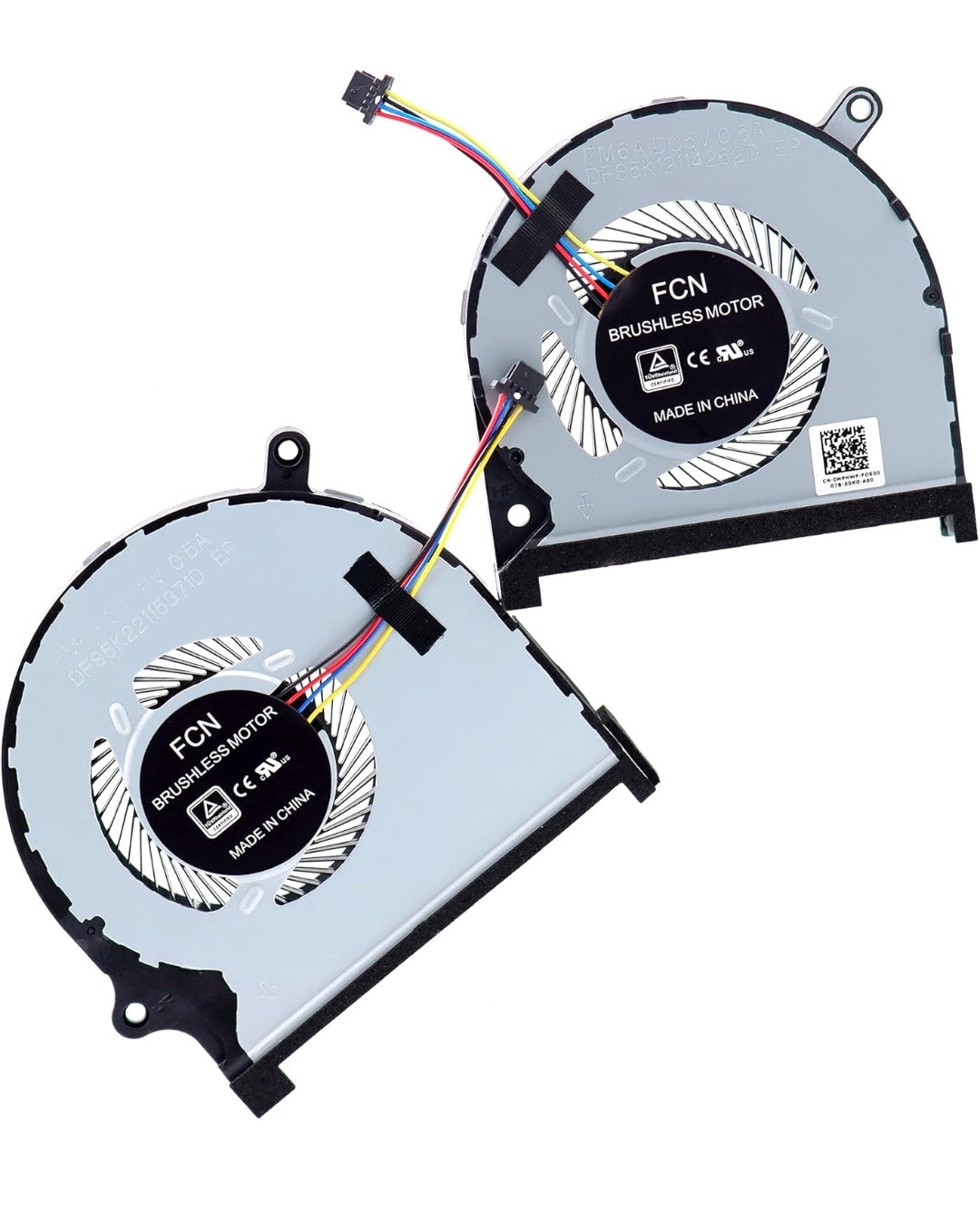 Original FAN Dell Pair Inspiron 7591  P/N : 861FC , 0861FC