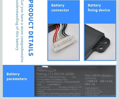 ASUS X421EA - C31N1911 Original Laptop Notebook Battery (1 Yr Warranty)