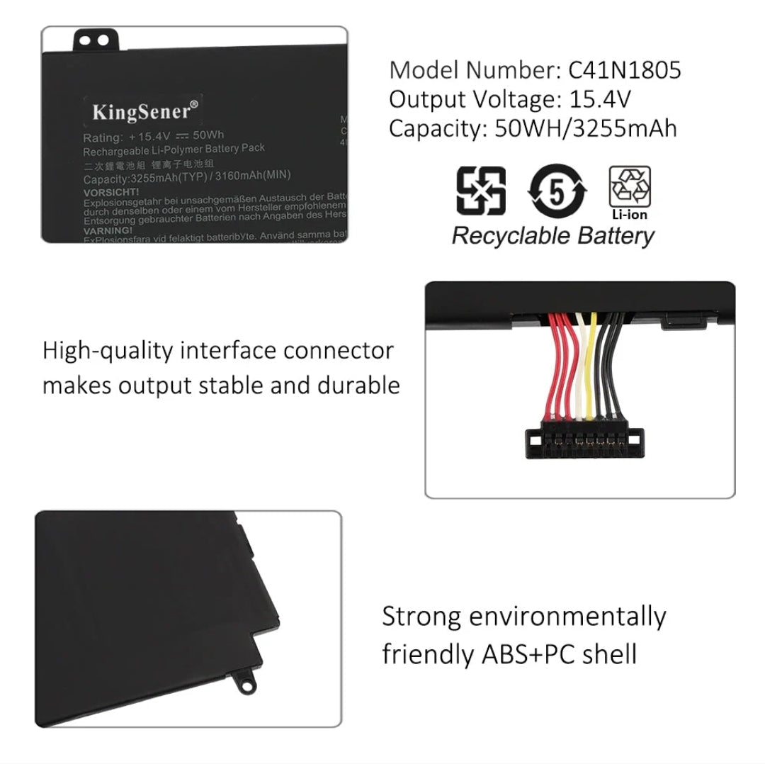 ASUS Zephyrus S GX531 - C41N1805 Original Laptop Notebook Battery (1 Yr Warranty)