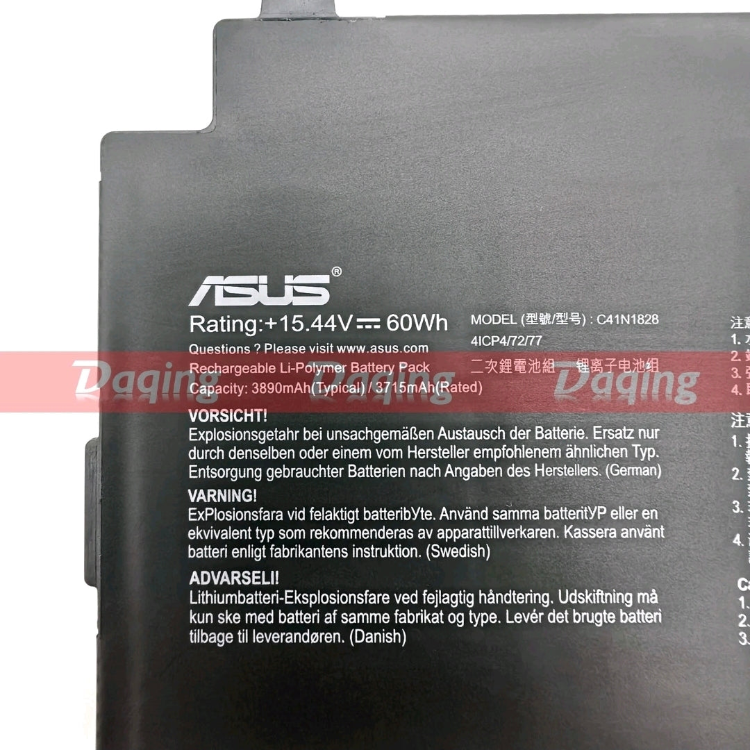 ASUS ROG Zephyrus S GX535GV - C41N1828 Original Laptop Notebook Battery (1 Yr Warranty)