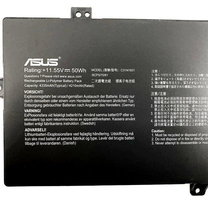 ASUS P574FA - C31N1831 Original Laptop Notebook Battery (1 Yr Warranty)