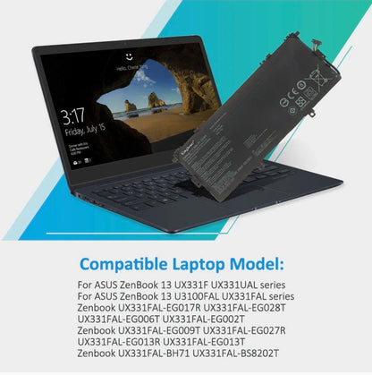 ASUS UX331FAL - C31N1724 Original Laptop Notebook Battery (1 Yr Warranty)