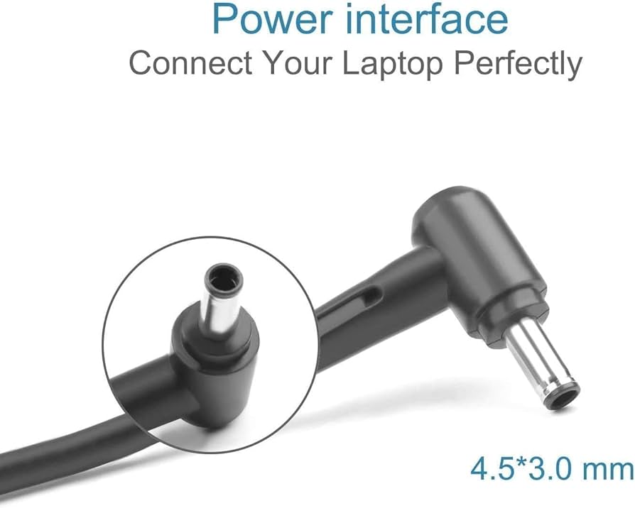 ASUS Laptop Charger 120W 20V 6A Original Adapter (4.5 mm x 3.0 mm) (1 Yr Warranty) (Power Cord Included) Model : A17-120P2A