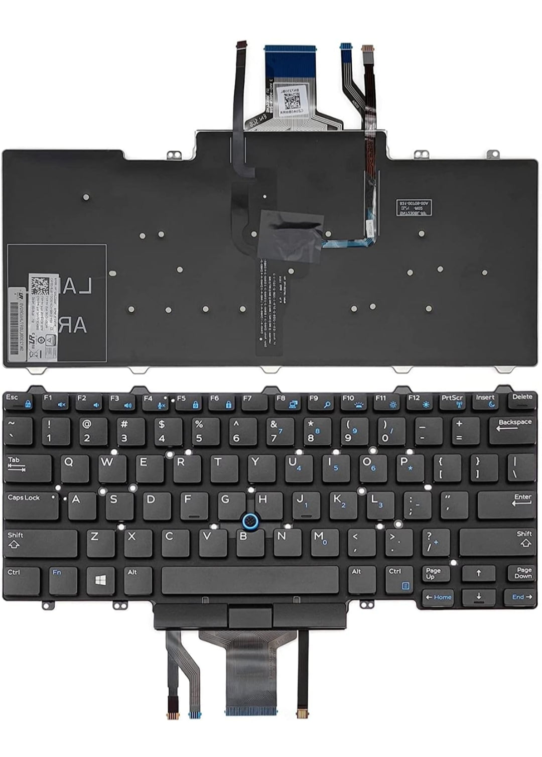 Original Dell Latitude 5480 Laptop Keyboard - Image 1
