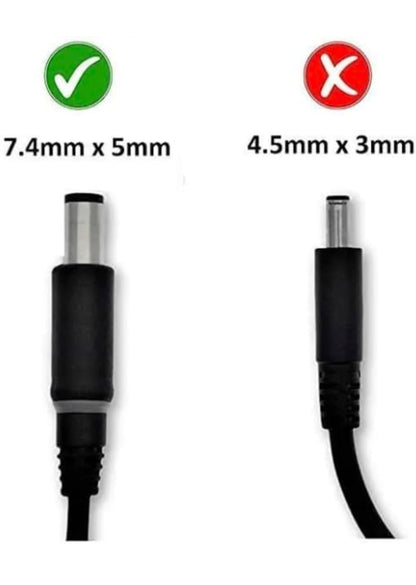 LAPTOP CHARGER 65W 19.5V 3.34A GENUINE Original Adapter ( 7.4 MM ) ( 1 Yr Warranty ) Model No : LA65NM130