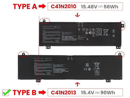 ASUS PX713QM - C41N2013 Original Laptop Notebook Battery (1 Yr Warranty)