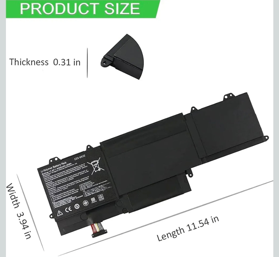 ASUS X502C Series - C31-X502 Original Laptop Notebook Battery (1 Yr Warranty)