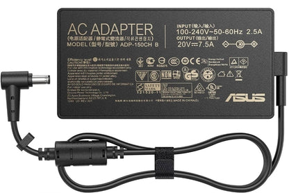 ASUS Laptop Charger 150W 19.5V 7.7A Original Adapter (4.5 mm x 3.0 mm) (1 Yr Warranty) (Power Cord Included)