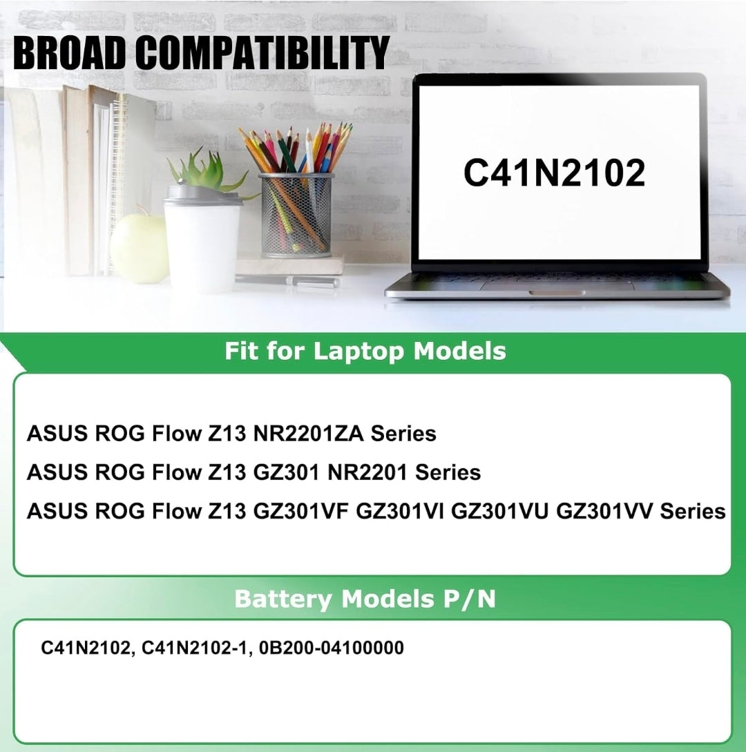 ASUS ROG Flow Z13 GZ301VIC - C41N2102 Original Laptop Notebook Battery (1 Yr Warranty)