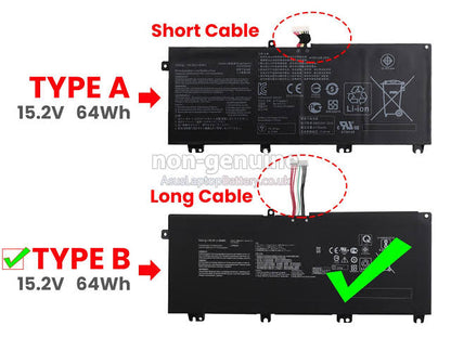 ASUS ZX63V - B41N1711 Original Laptop Notebook Battery (1 Yr Warranty)