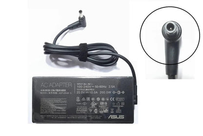 ASUS Laptop Charger 200W 20V 10A Original Adapter (6.0 mm x 3.7 mm) (1 Yr Warranty) (Power Cord Included) Model : ADP-200JB D