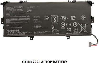 ASUS ZenBook 13 UX331UAL - C31N1724 Original Laptop Notebook Battery (1 Yr Warranty)