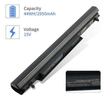 ASUS A42-K56 - A31-K56 Original Laptop Notebook Battery (1 Yr Warranty)