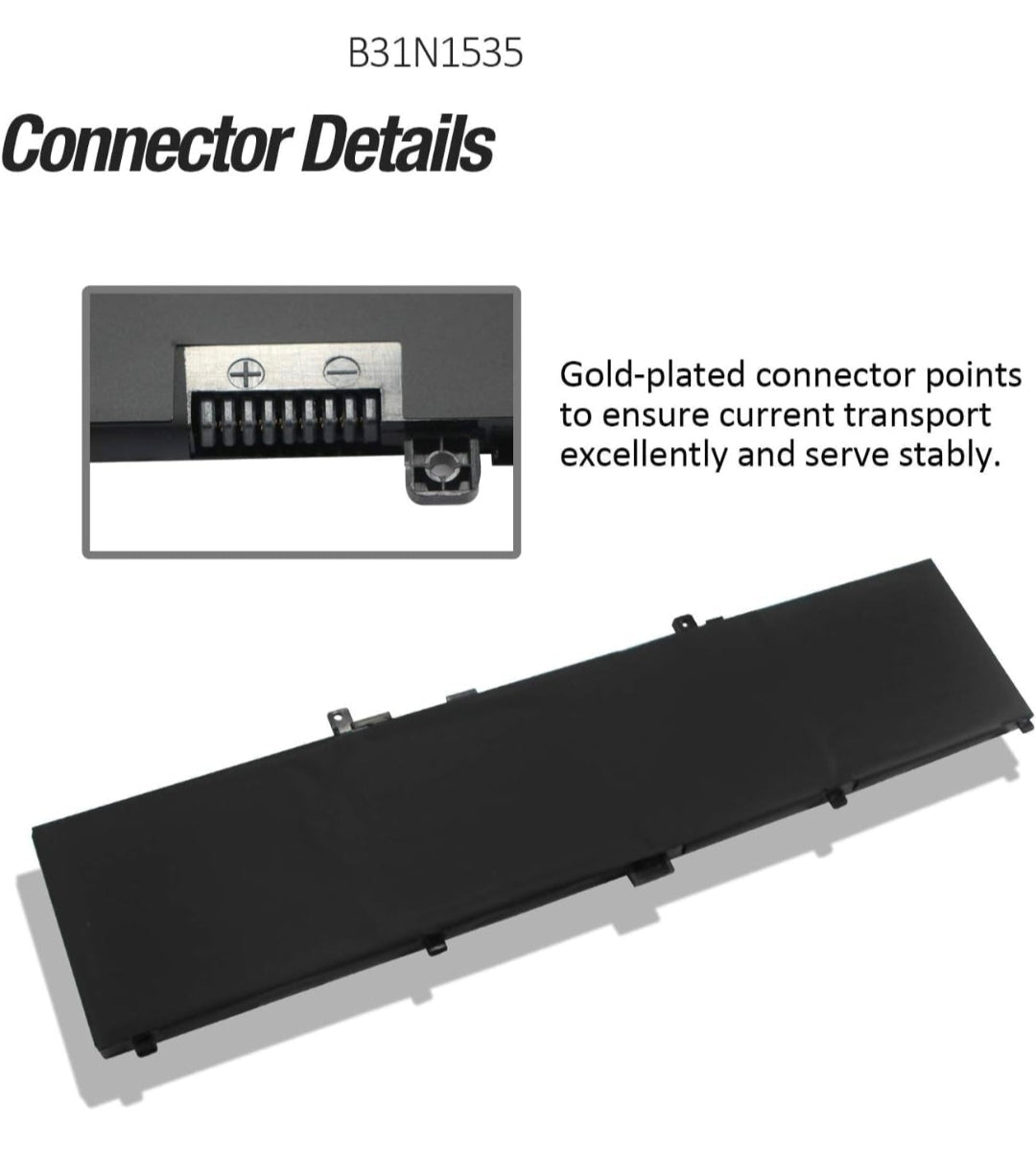 ASUS ZenBook UX3410UQ - B31N1535 Original Laptop Notebook Battery (1 Yr Warranty)