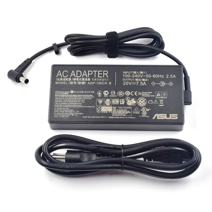 ASUS Laptop Charger 150W 20V 7.5A Original Adapter (6.0 mm x 3.7 mm) (1 Yr Warranty) (Power Cord Included) Model : ASUS FX706HF
