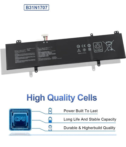 ASUS P1410UF - B31N1707 Original Laptop Notebook Battery (1 Yr Warranty)