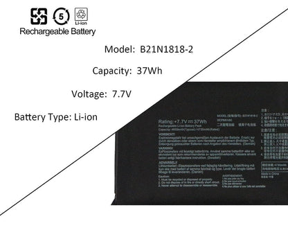 ASUS VivoBook 15 X512FA - C21N1818-2 Original Laptop Notebook Battery (1 Yr Warranty)