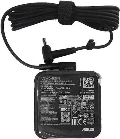 ASUS Laptop Charger 45W 19V 2.37A Original Adapter Model No : X515EA-EJ328WS (4.0 mm x 1.35 mm) (1 Yr Warranty) (Power Cord Included)