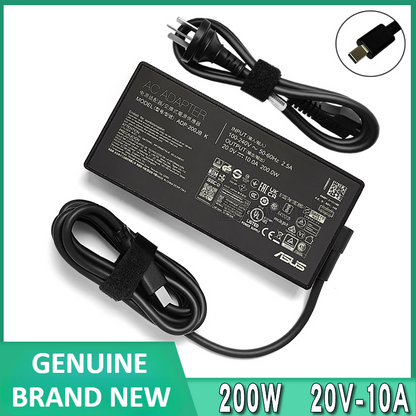 ASUS Laptop Charger 200W 20V 10A Original Adapter Model No: GA503QR (Rectangle Pin) (1 Yr Warranty) (Power Cord Included)