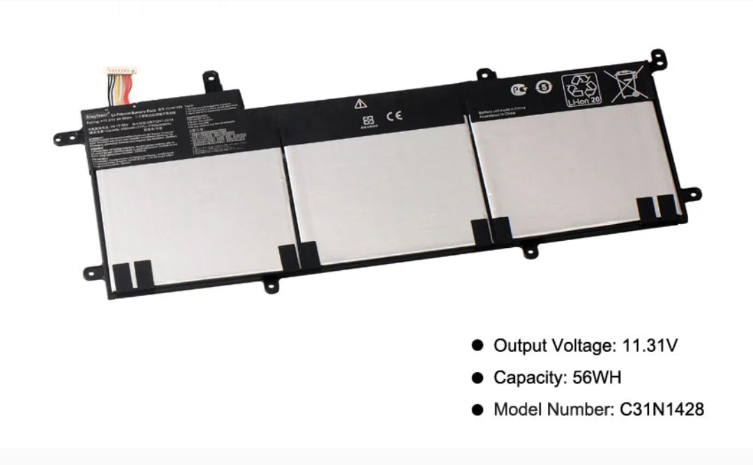 ASUS CKC31N1428 - C31N1428 Original Laptop Notebook Battery (1 Yr Warranty)
