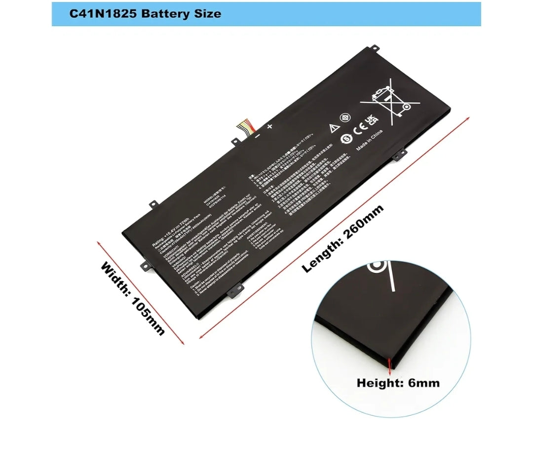 ASUS X403FA - C41N1825 Original Laptop Notebook Battery (1 Yr Warranty)