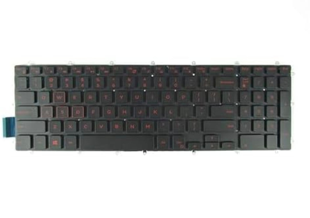 Original Laptop Keyboard Dell Inspiron 15 5577 with RED Backlight