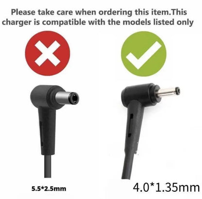 ASUS Laptop Charger 45W 19V 2.37A Original Adapter Model No : 0A001-01105400 (4.0 mm x 1.35 mm) (1 Yr Warranty) (Power Cord Included)