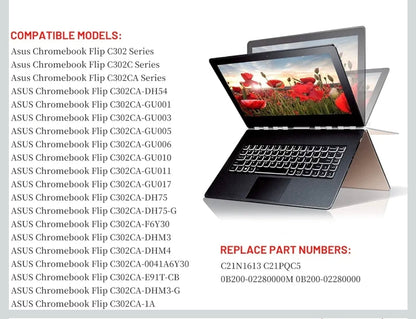 ASUS Dla Chromebook Flip C302CA - C21N1613 Original Laptop Notebook Battery (1 Yr Warranty)