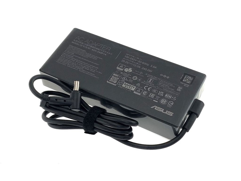 ASUS Laptop Charger 240W 20V 12.0A Original Adapter Model No: GA402XI (3.7 mm) (1 Yr Warranty) (Power Cord Included)