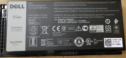 DELL Precision M6700 – N71FM Genuine Original Laptop Notebook Battery ( 1 Yr Warranty )