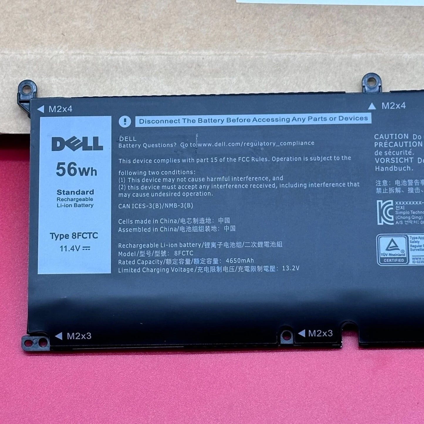 DELL G15 5530 – 8FCTC Genuine Original Laptop Notebook Battery ( 1 Yr Warranty )