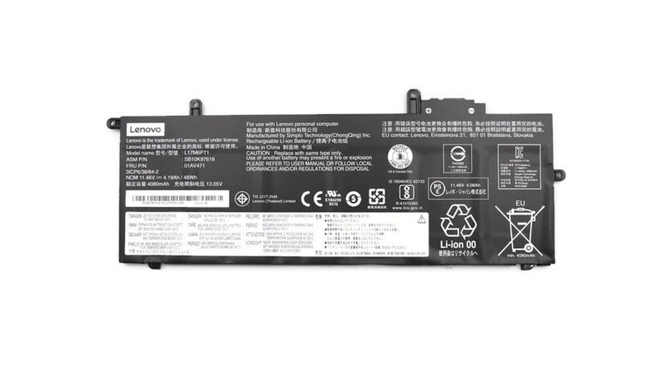 LENOVO 01AV472 - L17L6P71 Original Laptop Notebook Battery (1 Yr Warranty)