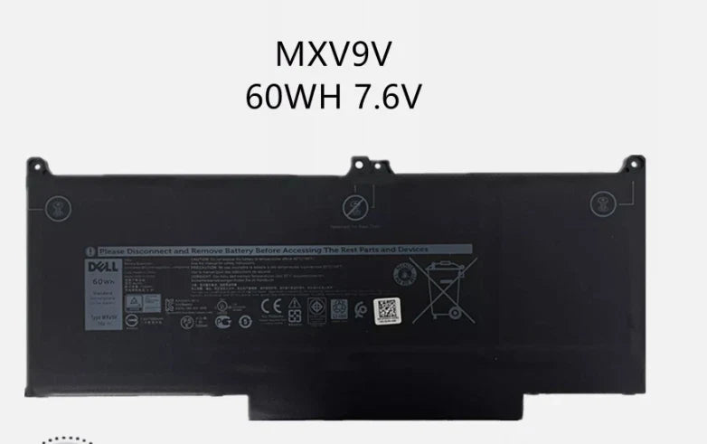 DELL Latitude 7400 - MXV9V Genuine Original  Laptop Notebook Battery ( 1 Yr Warranty )