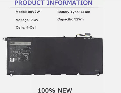 DELL XPS 13 9343 - 90V7W Genuine Original Laptop Notebook Battery ( 1 Yr Warranty )