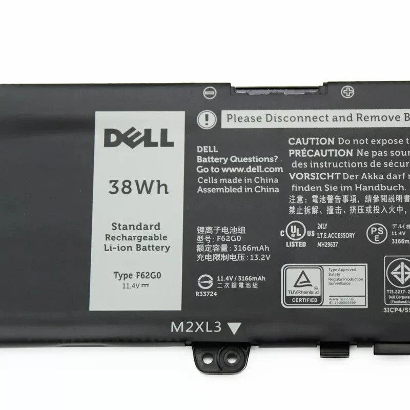 DELL Vostro 13 5370 - F62G0 Genuine Original Laptop Notebook Battery ( 1 Yr Warranty )