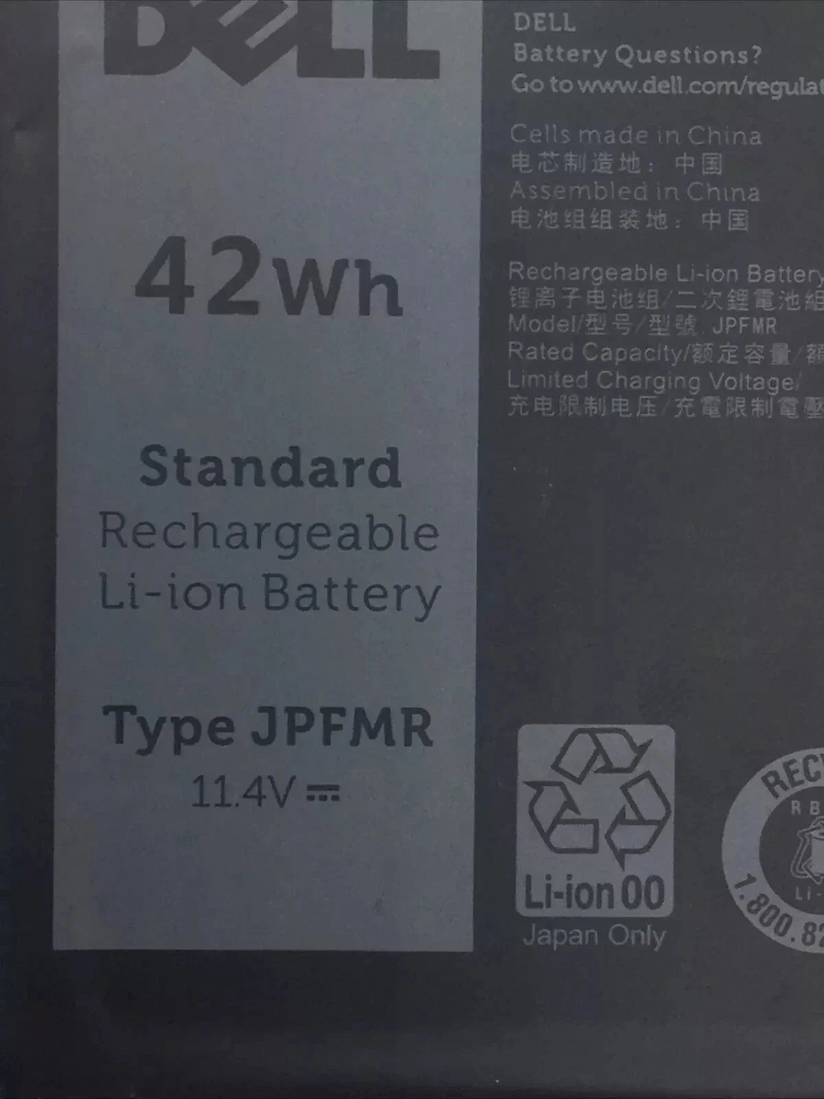 DELL P90F - JPFMR Genuine Original Laptop Notebook Battery Notebook Battery ( 1 Yr Warranty )
