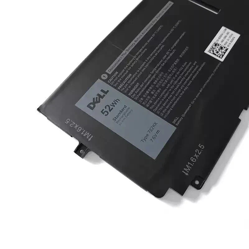DELL 722KK - 722KK Genuine Original Laptop Notebook Battery( 1 Yr Warranty )