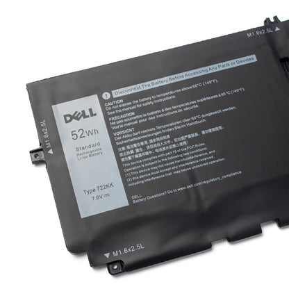 DELL 722KK - 722KK Genuine Original Laptop Notebook Battery( 1 Yr Warranty )