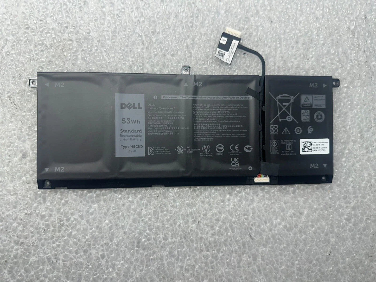 DELL Inspiron 5301 - H5CKD Genuine Original  Laptop Notebook Battery ( 1 Yr Warranty )