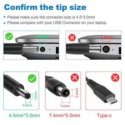 DELL LAPTOP CHARGER 130W 19.5V 6.7A GENUINE Original ( 4.5 MM ) ( 1 Yr Warranty )