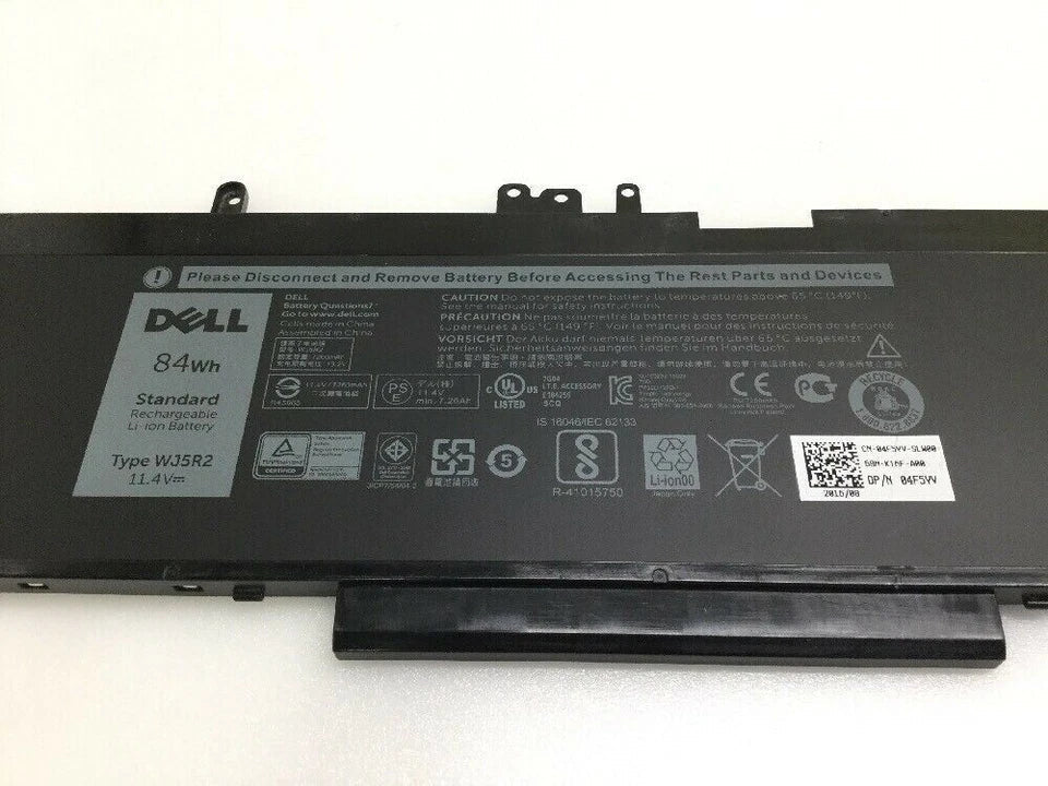DELL Precision 3510 WorkStation - WJ5R2 Genuine Original Laptop Notebook Battery ( 1 Yr Warranty )