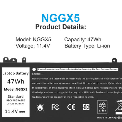 DELL Latitude 11 3150 - NGGX5 Genuine Original  Laptop Notebook Battery) ( 1 Yr Warranty )